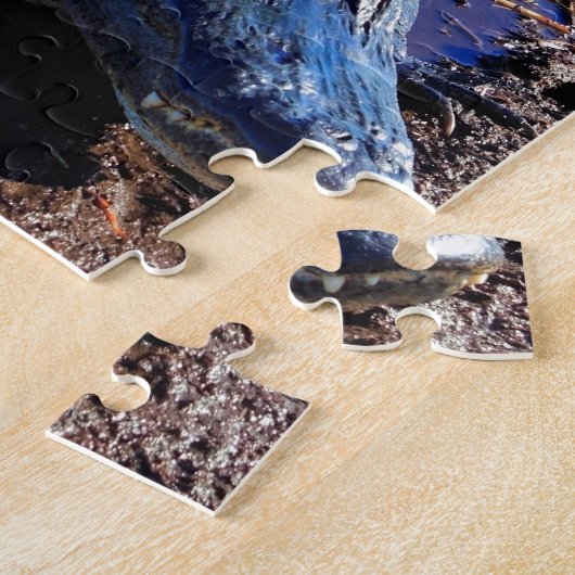 Sumpfgebiet-Alligator Puzzle (Seite)