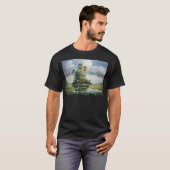 Sumpfgebiet-Kunst T-Shirt (Vorne ganz)