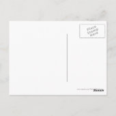 Sumpfgebiet-Sonnenuntergang über den Bäumen Postkarte (Rückseite)