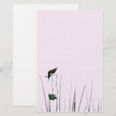 Sumpfgebiet-Vogel-Kunst-Briefpapier Briefpapier (Vorne/Hinten)