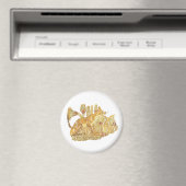 Sumpfkatze Magnet (In Situ (Geschirrspüler))