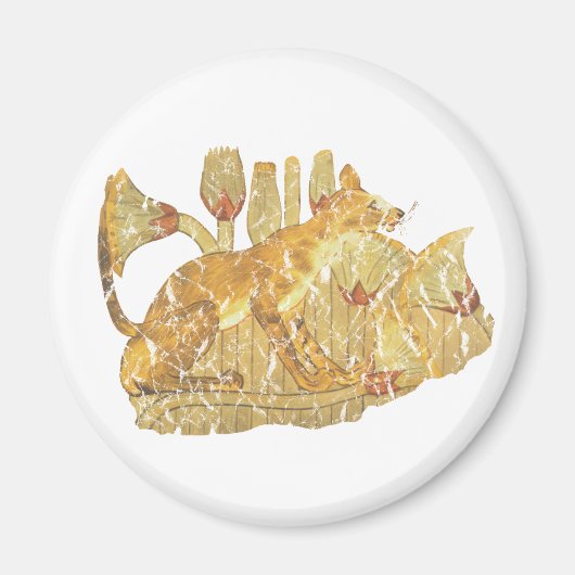 Sumpfkatze Magnet (Vorne)