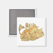 Sumpfkatze Magnet (Vorderseite/Rückseite)