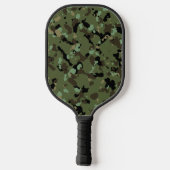 Sumpfland-Tarnung Pickleball Schläger (Rückseite)