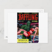 Sumpfmann mit Bart Postkarte (Vorne/Hinten)