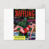 Sumpfmann mit Bart Postkarte (Vorderseite)