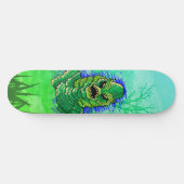 Sumpfmonster Beängstigender Spaß Skateboard (Horizontal)