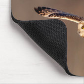 Sumpfohreule im Flug Mousepad (Ecke)