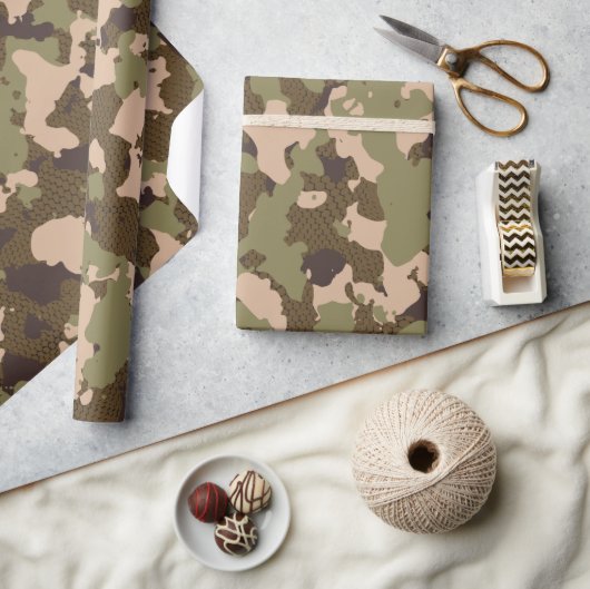 Sumpfpapier für Camouflage Geschenkpapier (Kunsthandwerk)