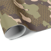 Sumpfpapier für Camouflage Geschenkpapier (Rolleneckpunkt)