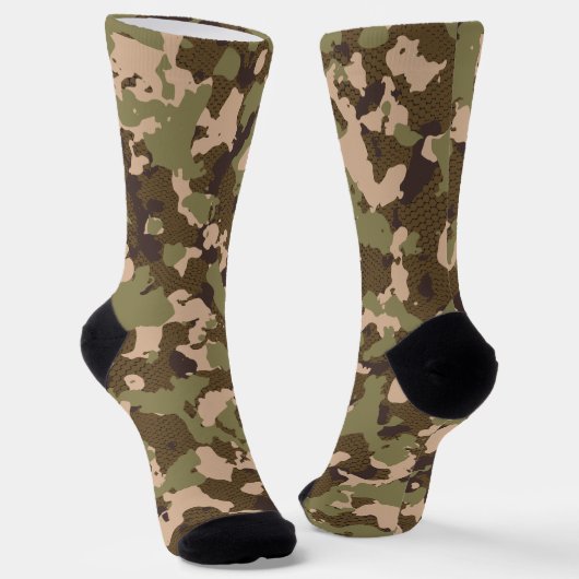Sumpfsocken für Camouflagen Socken (Gewinkelt)