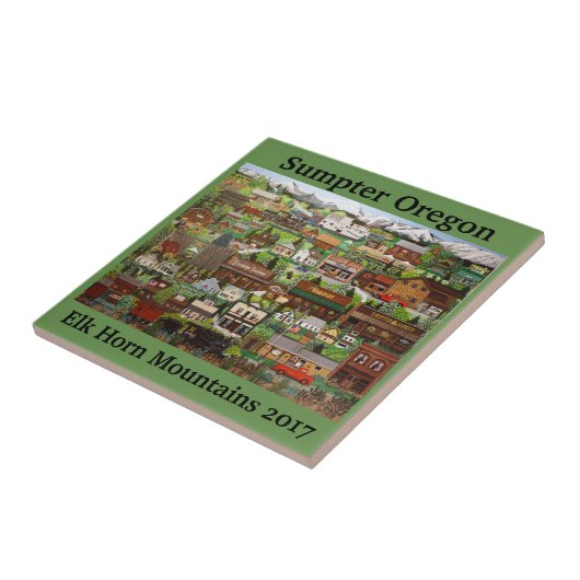 Sumpter, Oregon Tile 2 Fliese (Seite)