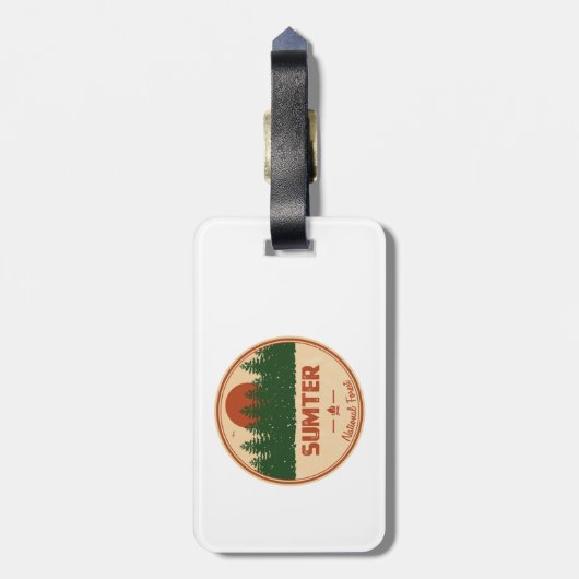 Sumter National Forest Gepäckanhänger (Rückseite vertikal)