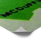 Sumter, SC Vintag Map Poster (Ecke)