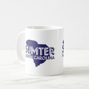 Sumter South Carolina Form-Tasse Kaffeetasse