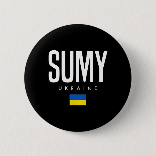 Sumy Ukraine Button (Vorderseite)