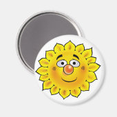 Sun 01 magnet (Vorderseite/Rückseite)