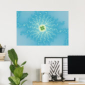 Sun 1 - Fraktal Poster (Heimbüro)