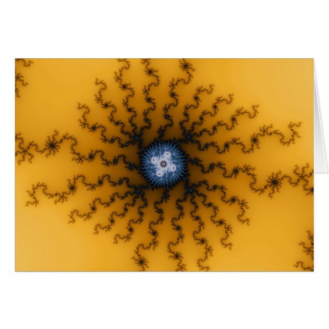 Sun 2 - Fraktal-Karte (Vorderseite (Horizontal))