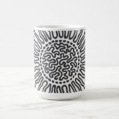 Sun Abstract Design Kaffeetasse (Mittel)