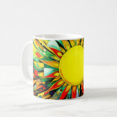 Sun Abstrakt 910 Kaffeetasse (Vorderseite Links)