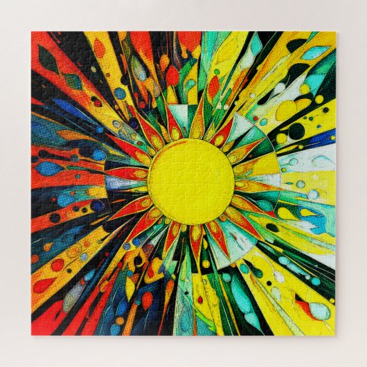 Sun Abstrakt 910 Puzzle (Horizontal)