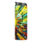 Sun Abstrakt 910 Thermosbecher (Nach rechts gedreht)