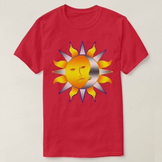 Sun amp Moon T-Shirt (Design vorne)