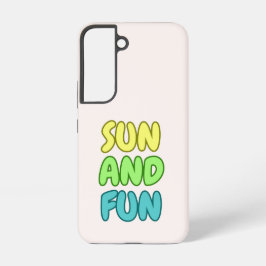 Sun And Fun Samsung Tough Case Galaxy Hülle