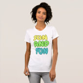 Sun And Fun Slim Fit T-Shirt (Vorne ganz)