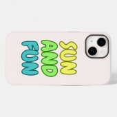 Sun And Fun Tough iPhone-Hülle Case-Mate iPhone Hülle (Rückseite (Horizontal))
