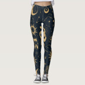 Sun and Moon -Astronomy Witch Leggings (Vorderseite)
