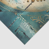 Sun and Moon Celestial Motif Seidenpapier (Ausschnitt)