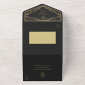 Sun and Moon Elegante Tarot Card Einladung zur Hoc (Außenbereich)