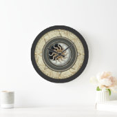 Sun And Moon Große Wanduhr (Zuhause)