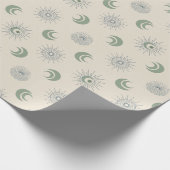 Sun and Moon in Harmony! Geschenkpapier (Ecke)