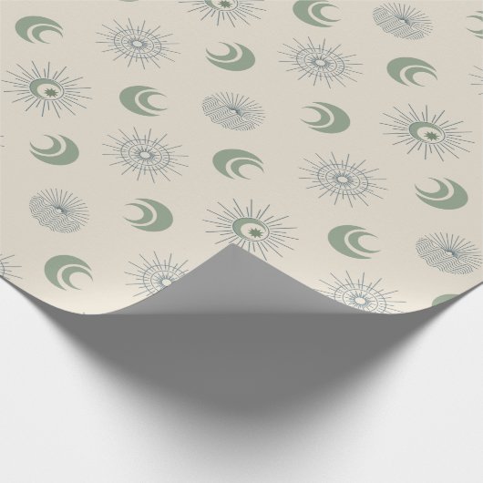 Sun and Moon in Harmony! Geschenkpapier (Ecke)