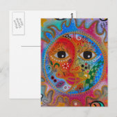 SUN_AND_MOON POSTKARTE (Vorne/Hinten)