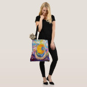 "Sun and Moon" Tote Tasche (groß) (Am Model)