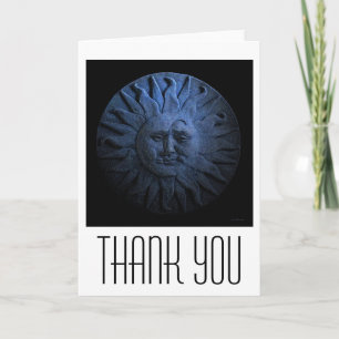 Sun and Moon Vielen Dank für Ihre Grußkarte Dankeskarte