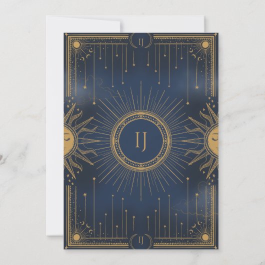 sun and stars einladung (Rückseite)