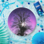 Sun and Stars Tree Lila Sky by Linandara Pappteller (Party)