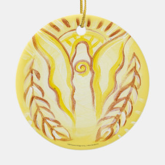 Sun Angel Keramik Ornament