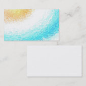 Sun-Aquarell-psychische Yoga Reiki Visitenkarten Visitenkarte (Vorne/Hinten)