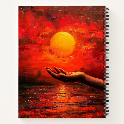 Sun Art Notizblock (Rückseite)