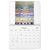 Sun auf der Wand, Sun auf der Wand, Sprünge in… Kalender (Feb 2027)