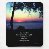 Sun Aufstiege immer Mousepad (Vorne)