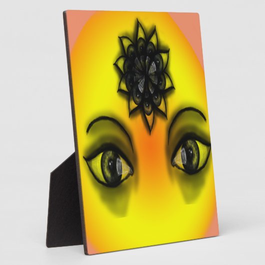 Sun Augen Fotoplatte (Seite)