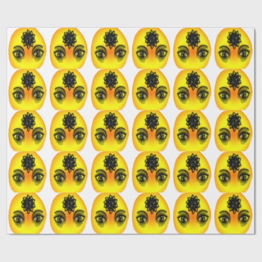 Sun Augen Geschenkpapier (Flach)