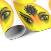 Sun Augen Geschenkpapier (Rolleneckpunkt)